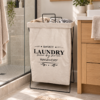 canasto en uso ropa sucia baño canasto en uso ropa sucia baño