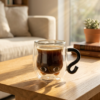 taza gatito café