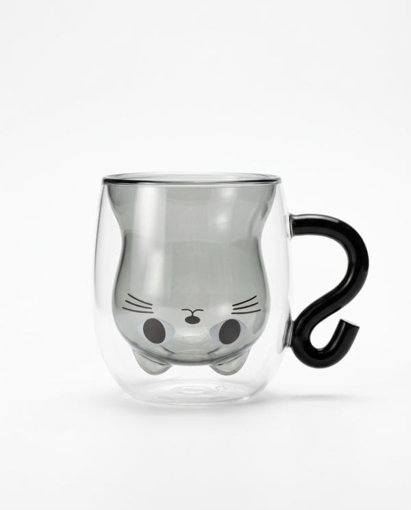 taza gato doble fondo portada fondo blanco
