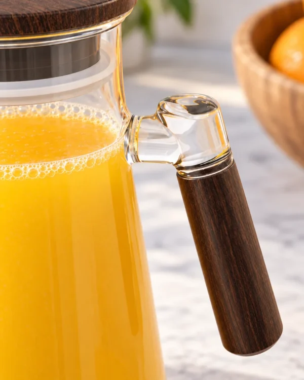 detalle mango jarra vidrio