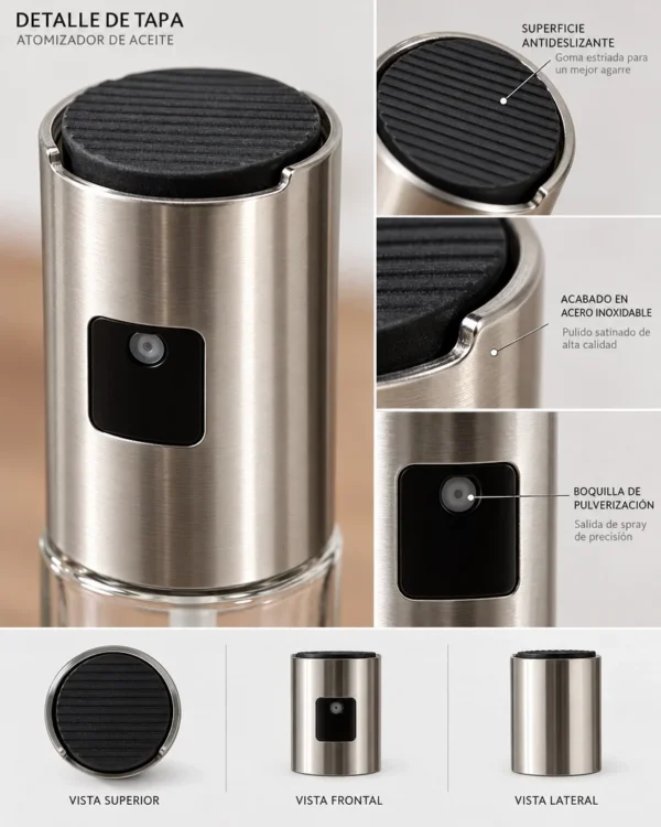 detalle tapa spray aceite